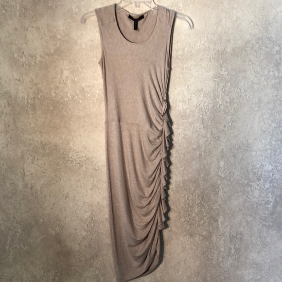 ๐ BCBG MaxAzria Hada Dress w side ruffle. - Picture 3 of 6